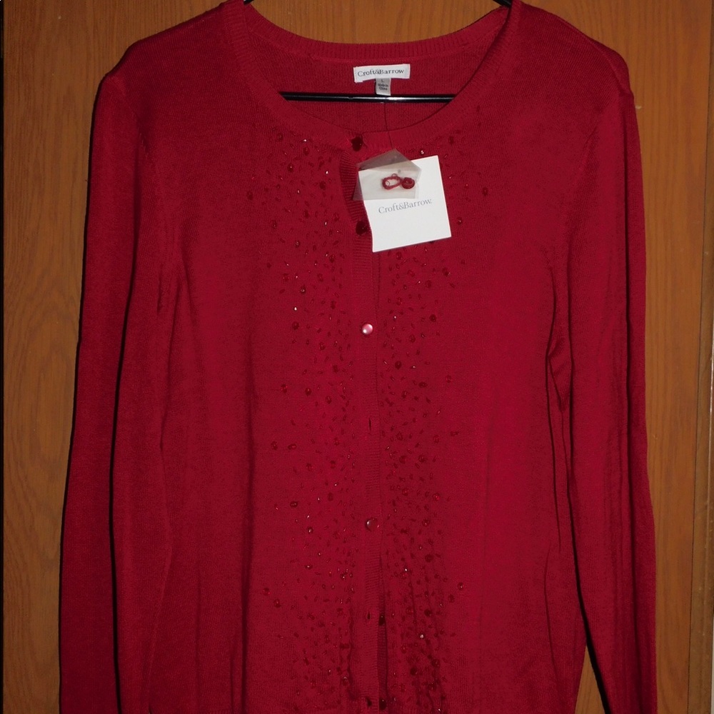 Red Cardigan